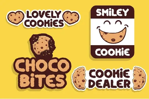 Crunchy Cookies font