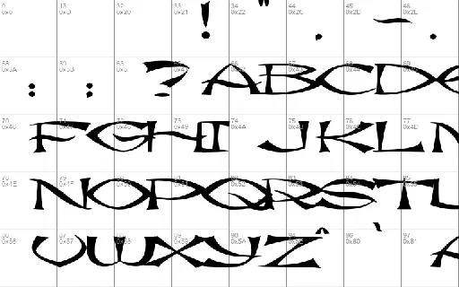 JMH kung fu font