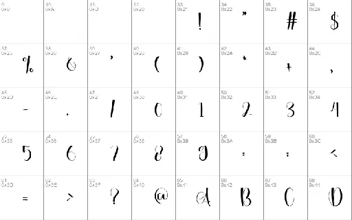 Daubba font