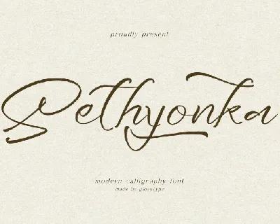 Sethyonka font