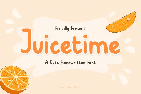 Juicetime font