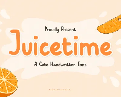 Juicetime font