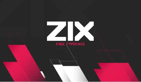 ZIX Typeface font