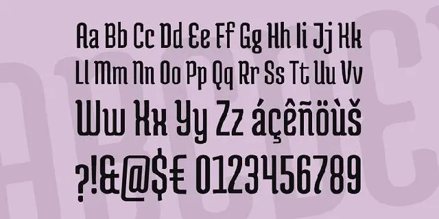 Medula One font