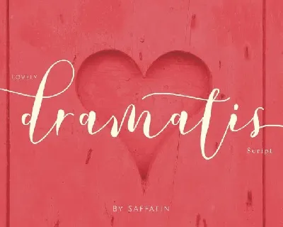 Lovely Dramatis Script font