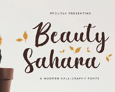 Beauty Sahara font