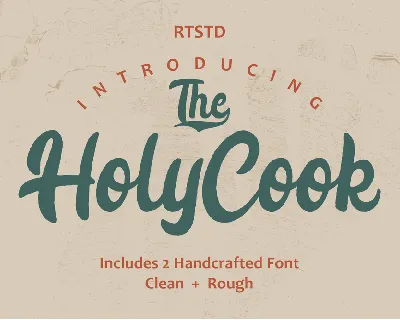 Holy Cook Demo font