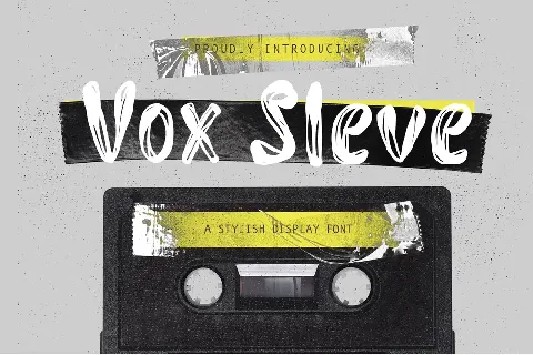 Vox Sleve-demo font