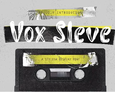 Vox Sleve-demo font