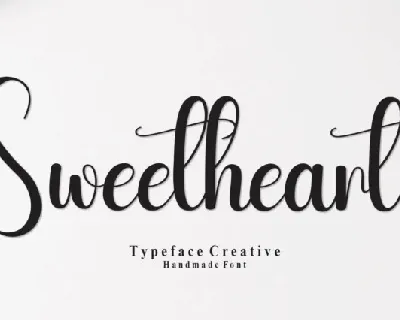 Sweetheart font