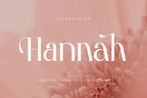Hannah font