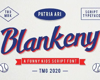 Blankeny font