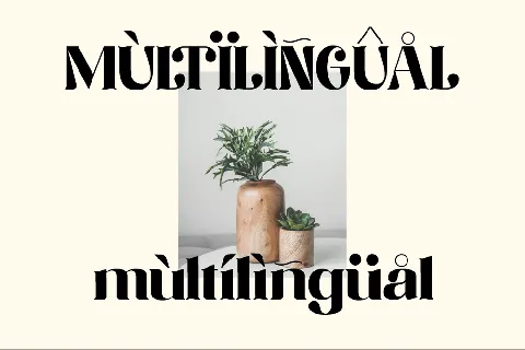 Merdian font