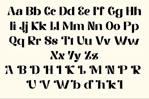 Merdian font