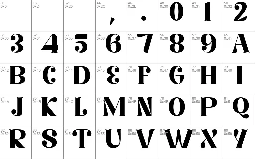 Merdian font