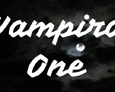 Vampiro One font