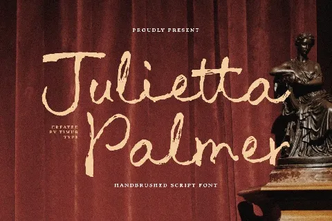 Julietta Palmer font