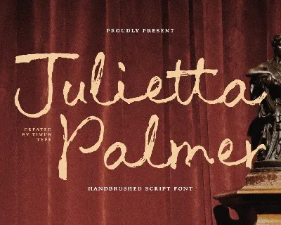 Julietta Palmer font