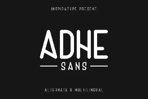 Adhe Sans font