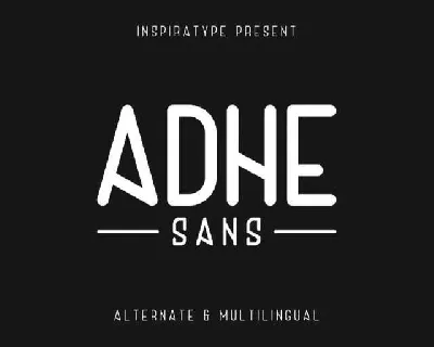 Adhe Sans font