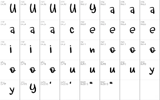 Playground font