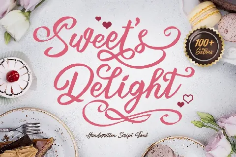 Sweets Delight font