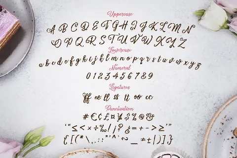 Sweets Delight font