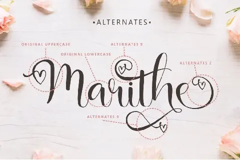 Marithe font