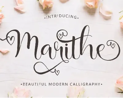 Marithe font