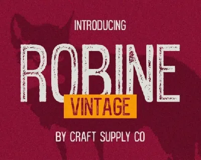 Robine Vintage font