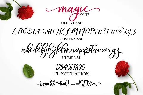 Magic font