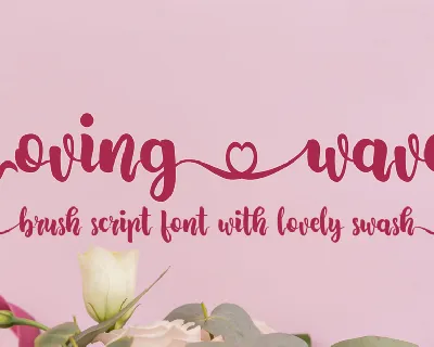 Lovingwave font