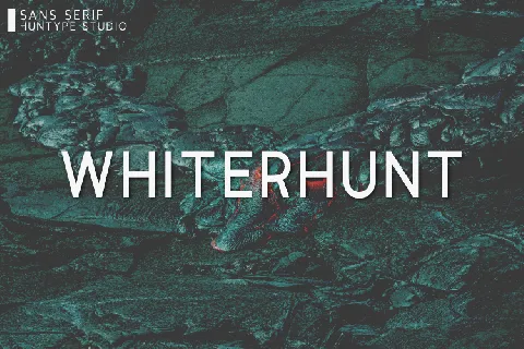 Whiterhunt font