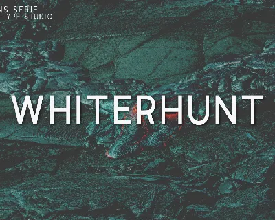 Whiterhunt font