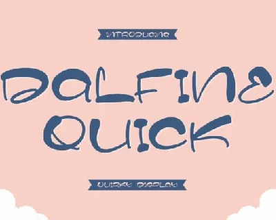 Dalfine Quick font