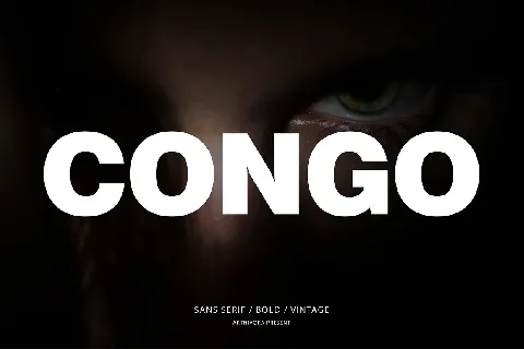 Congo font