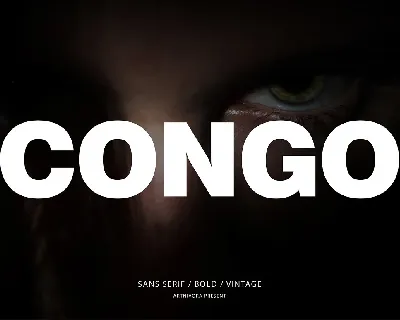 Congo font