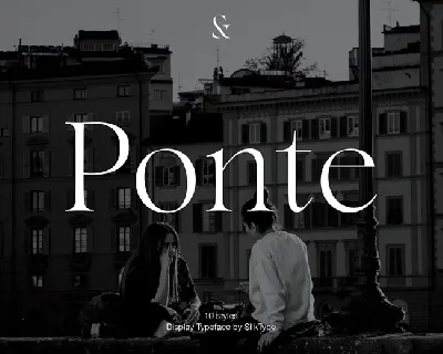 Ponte Family font