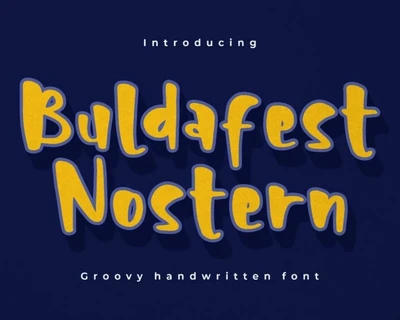 Buldafest Nostern font