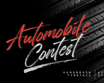 Automobile Contest font
