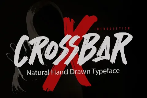 Crossbar font