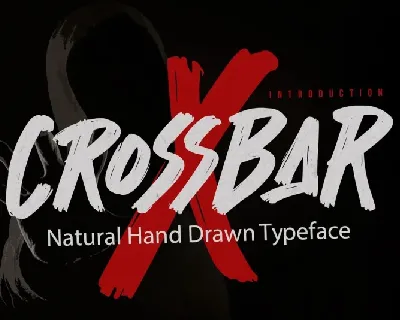 Crossbar font