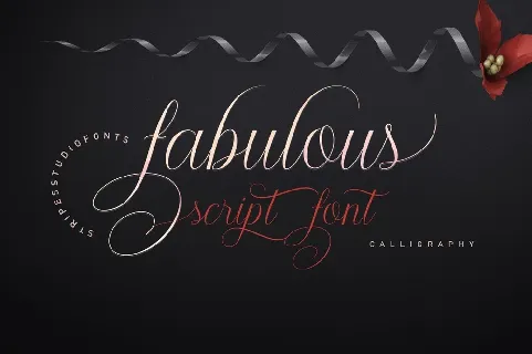 Fabulous Script font