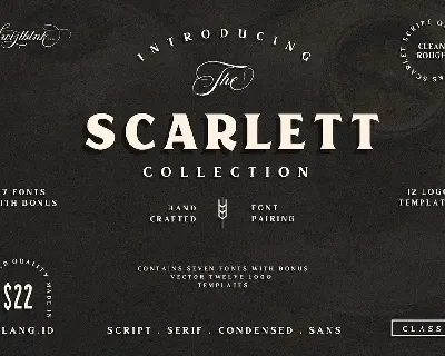 Scarlett Typeface font