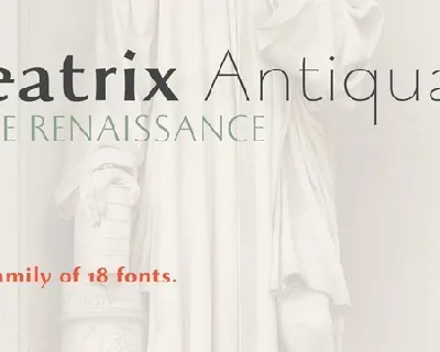Beatrix Antiqua Family font
