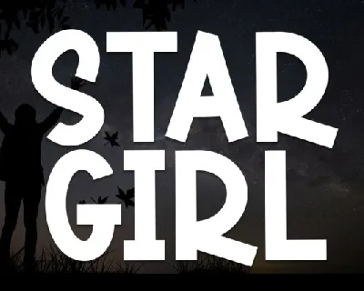 Star Girl Display font