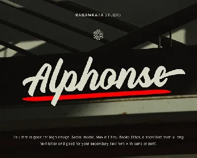 Alphonse font