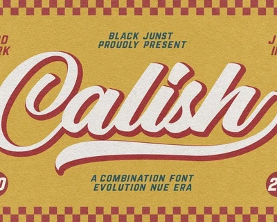 Calish font
