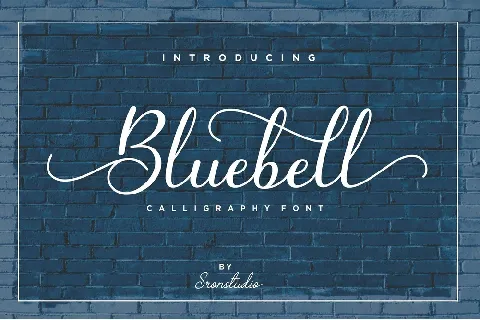 Bluebell font