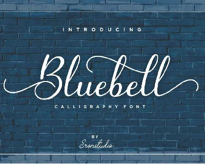 Bluebell font